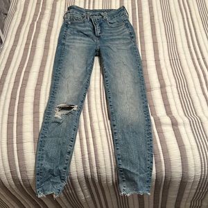 American eagle LUXE super high rise jegging size 000 xshort